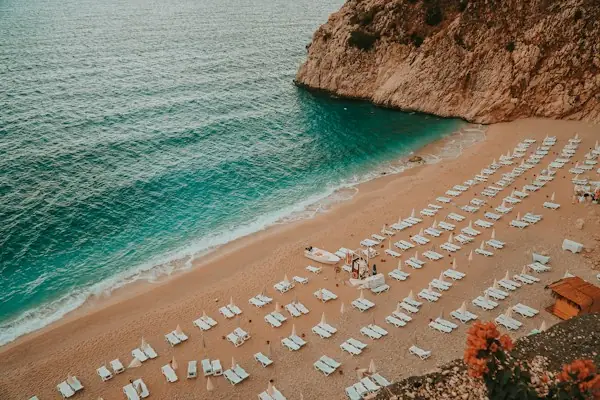 Plaja Kaputaș, coasta licyană (Kaș, Antalya)